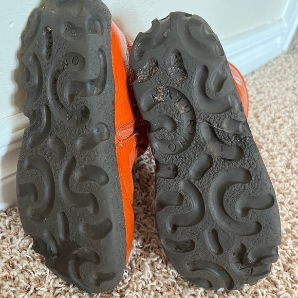 Naturino Kids Orange Zip Up Boots - Picture 5 of 7